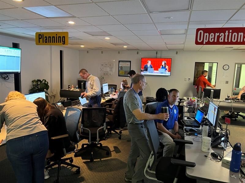 Largo assesses damage, begins recovery efforts
